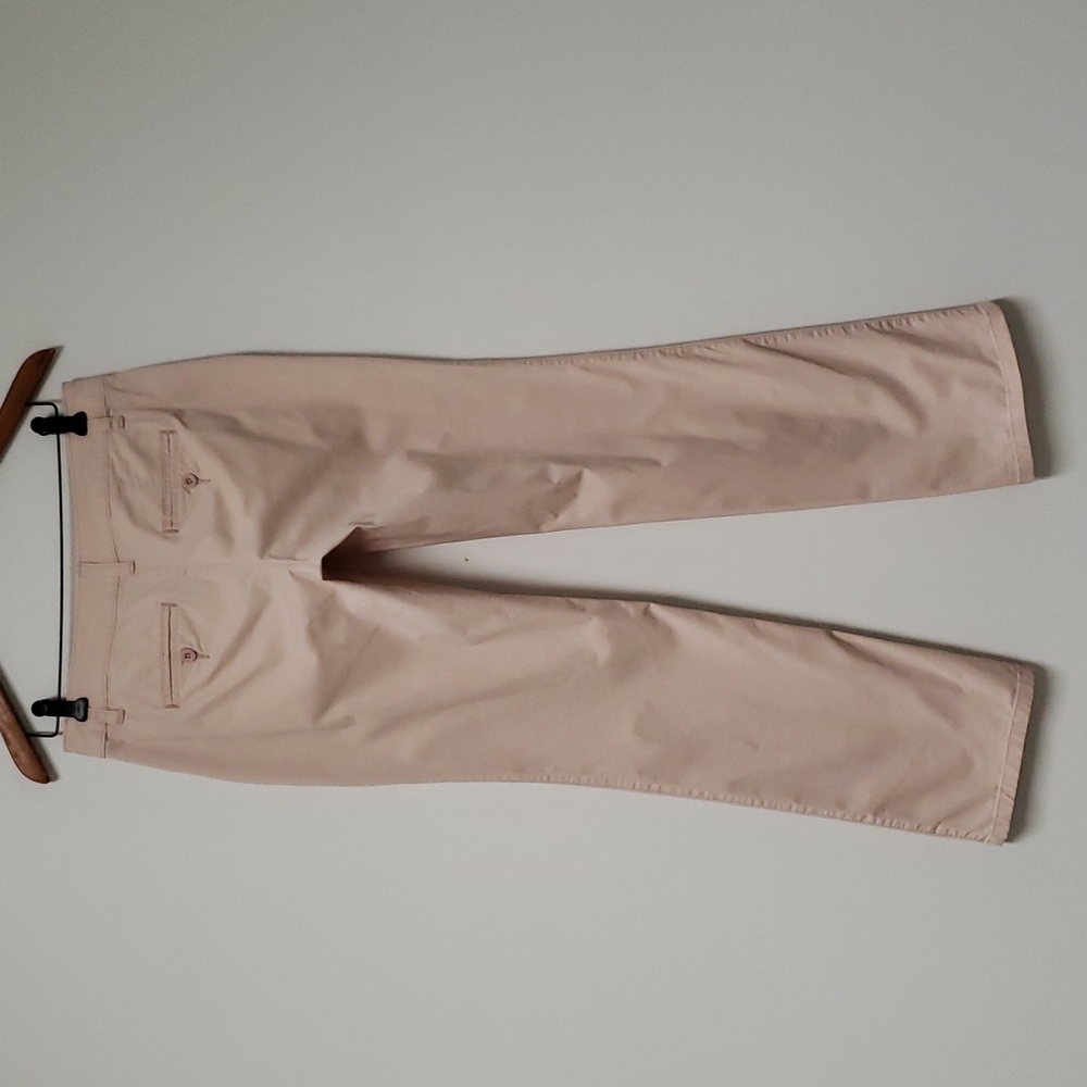 Pink chino straight-leg pants low/mid rise‎ - Picture 9 of 13